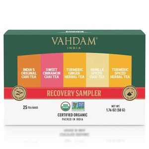 Vahdam Recovery Tea Sampler